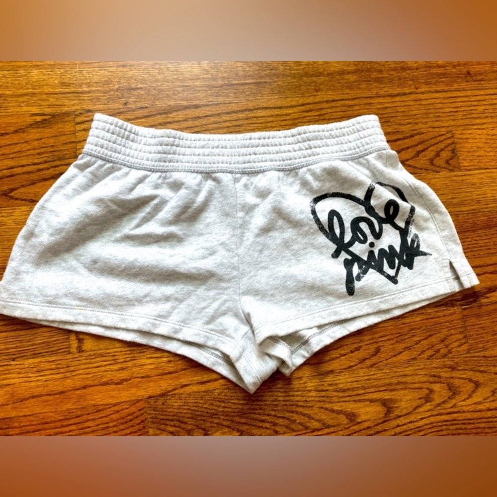 Victoria's Secret PINK grey cotton shorts